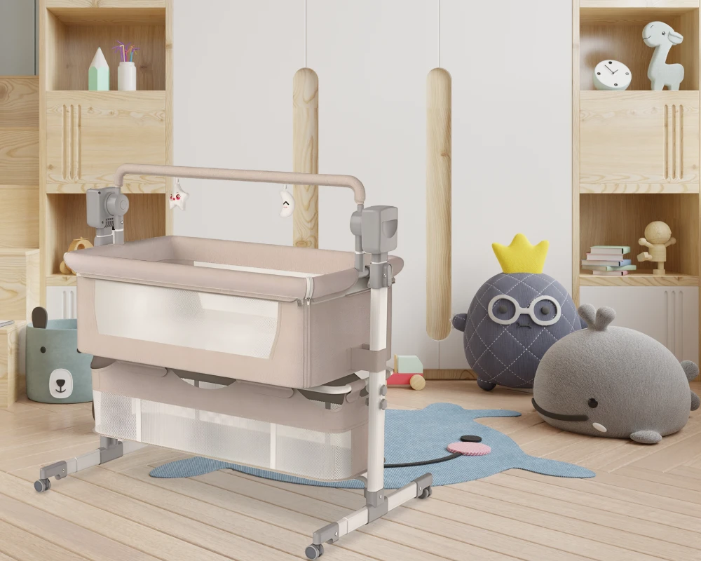 rocking bassinet crib